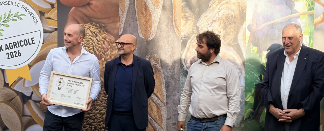 Remise d’un prix lors du Prix Agricole 2026 de la Métropole Aix-Marseille-Provence